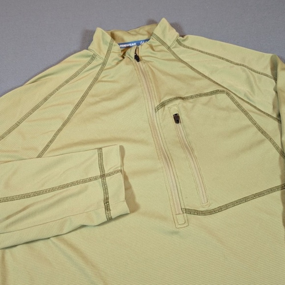 Cabelas GuideWear Mens‎ Long Sleeve 1/4 Zip Pullover Size M REG